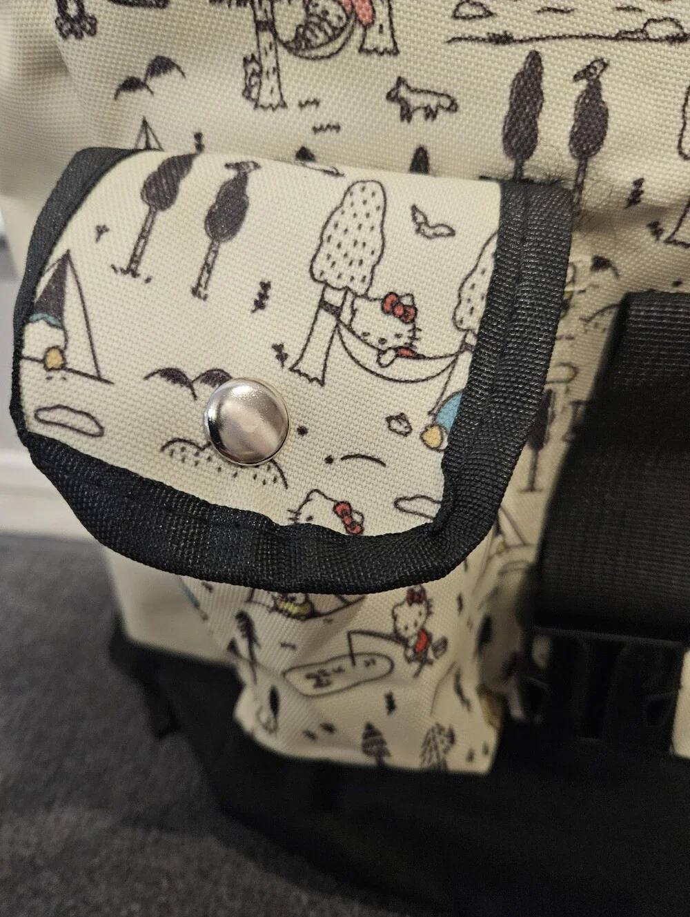 Sanrio Lootcrate Hello Kitty & Friends S'mores Camping Backpack